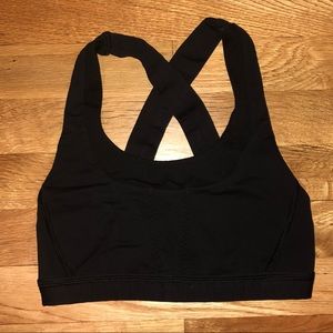 Black Lululemon Sports Bra